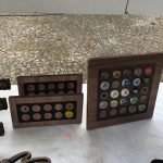 Painel retangular e quadrado para colecionar tampinhas e expor ou pendurar